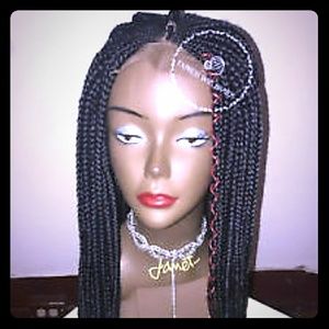 Braided Handmade Cornrow Wig with Virgin HumanHair